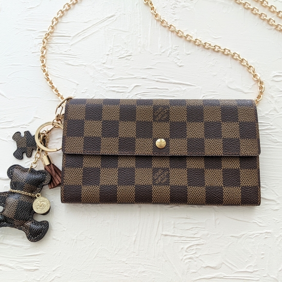 Yves Saint Laurent Handbags - Louis Vuitton Damier wallet RESERVED for THESSALYJUNE